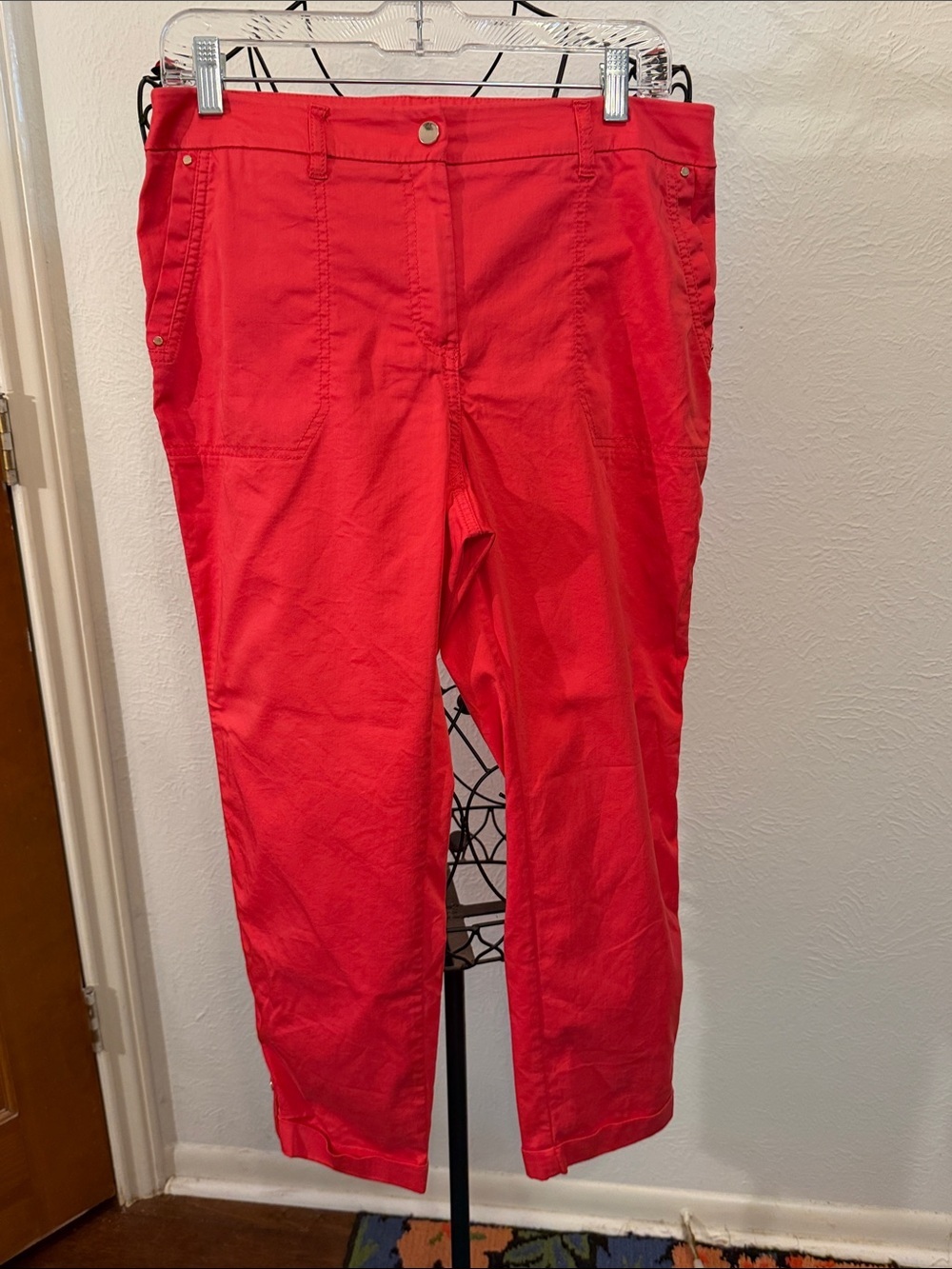 💕💕💕BOGOHO💕💕💕Chicos Bright Casual Crop Pants-0.5 P